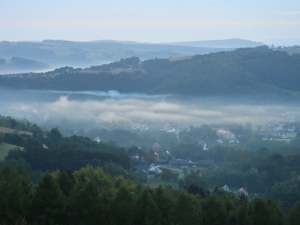 Ciężkowicko-Rożnowski Park Krajobrazowy - widoki z Bruśnika