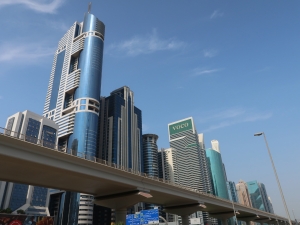W dzielnicy finansowej Dubaju