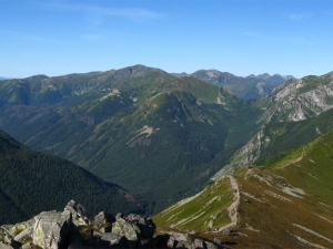 Widok na Tatry Zachodnie