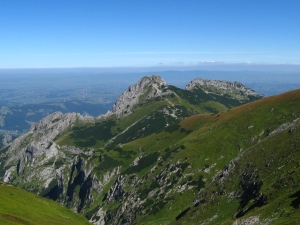 Giewont widziany z Czerwonych Wierchów