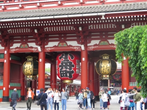 Hozomon Gate w Świątyni Sensō-ji, Tokio