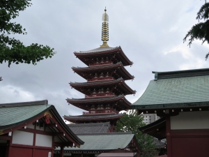 Pagoda w Świątyni Sensō-ji