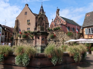 Eguisheim - Leon IX, który urodził się w 1002 roku jako Bruno d’Eguisheim