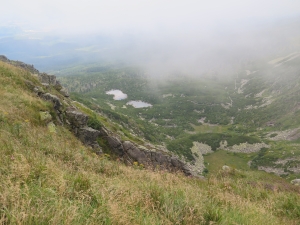 Widok na Śnieżne Stawki